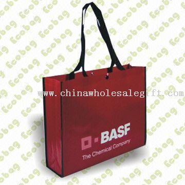 Promotional Gift Bag with PP Woven Fabric Binding