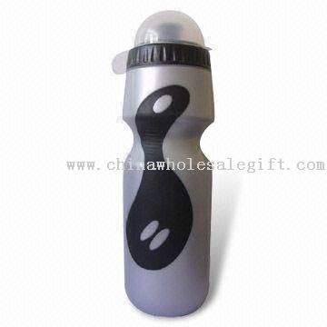 PE Sports Bottle with Silkscreen Printing Logo