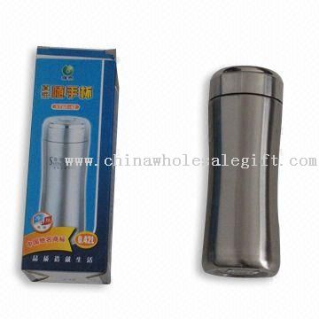 Stainless Steel Vacuum Cup/Bottle with Silkscreen Printing Logo