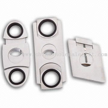 3 Pieces Stainless Steel Cigar Cutter