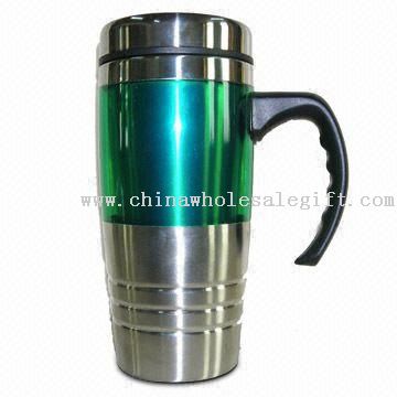 Travel Mug with Capacity of 16 Ounces