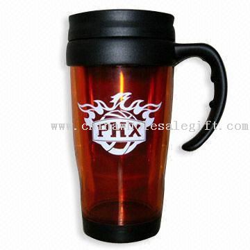 16oz Double-walled Plastic Mug