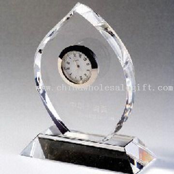 Crystal Desk Clock