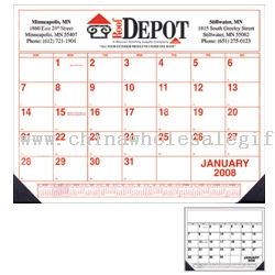 Desk Pad Calendar with Vinyl Corners