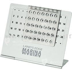 Perpetual Calendar - Aluminum