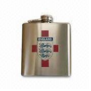 Stainless steel shiney-finish Hip Flask