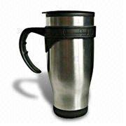 Stainless Steel Travel Mug with plastic inner