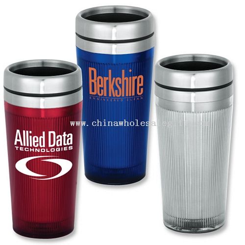 ACRYL OUTER STAINLESS STEEL LINER TRAVEL MUG