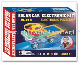 Solar Toy Car Electronic Building Block