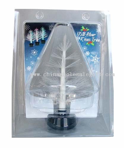 USB 7 color fiber Xmas tree