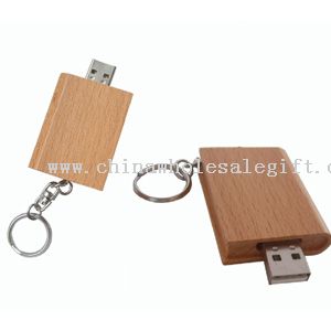 Wooden book pen drive