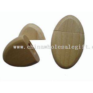 Wooden usb flash drive