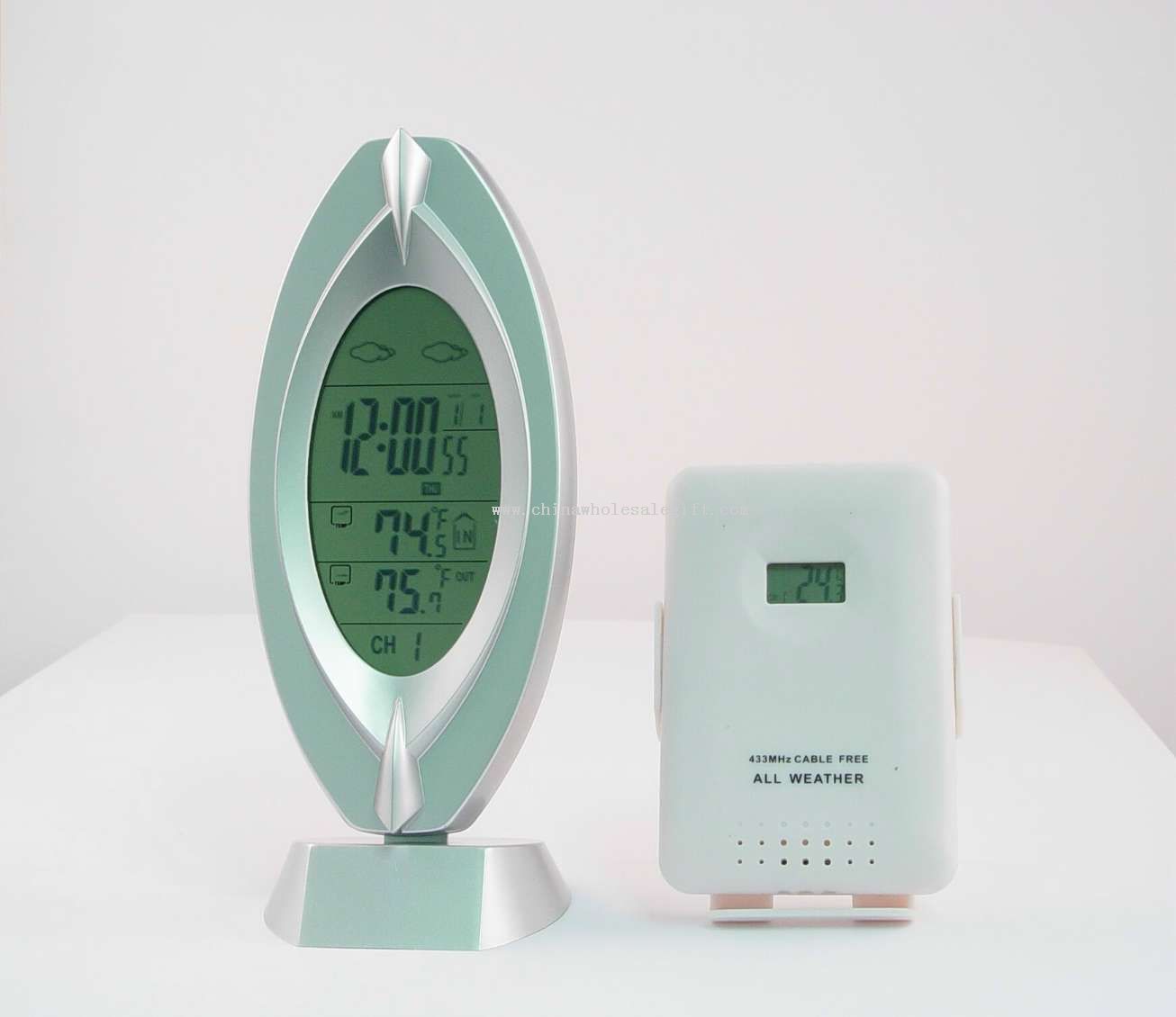 Wireless Weather Station Clock