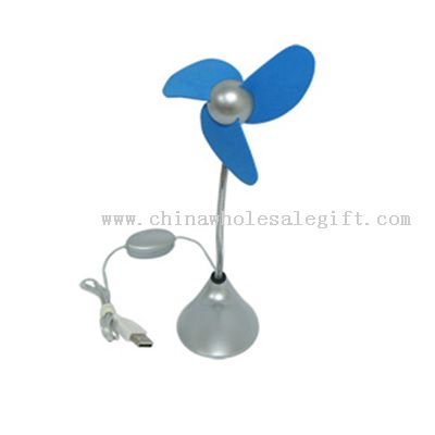 Novelty USB fan and USB light
