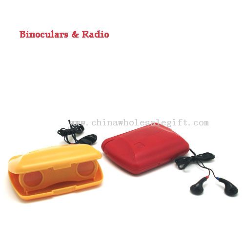 Binocular with Radio