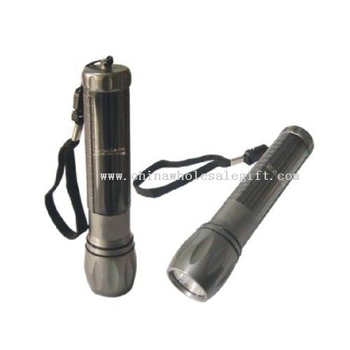 led solar flashlight