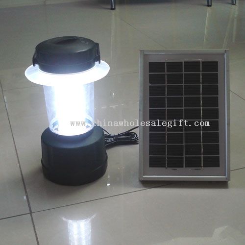 Solar camping lantern
