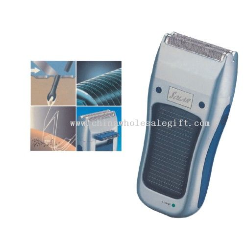 Solar energy shaver