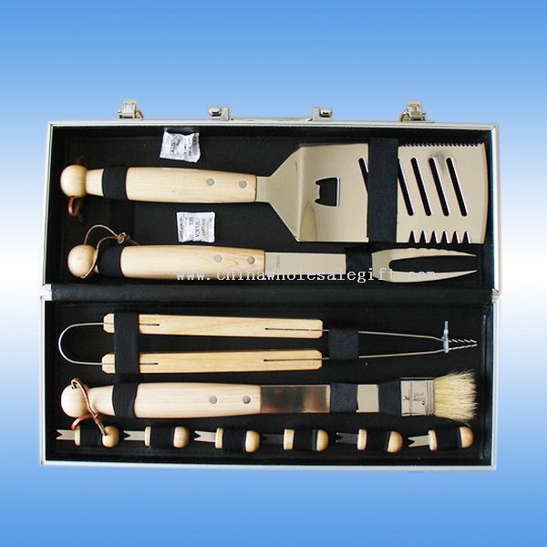 10 pcs bbq tool set