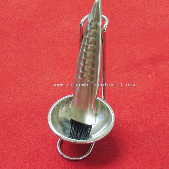 BBQ dish&brush set