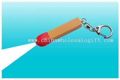 match shaped flashlight