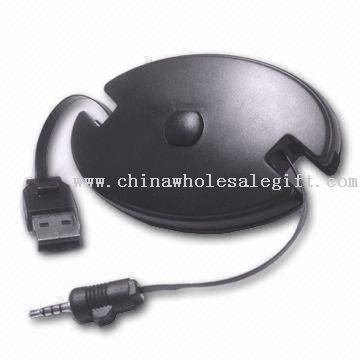 Retractable USB Mobile Phone Battery Charger