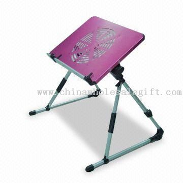Portable Laptop Table with Cooling Fan