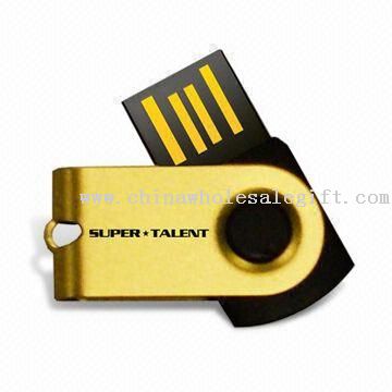 Super Talent MS 2GB USB2.0 Mini Swivel Flash Drive