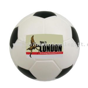 Soccer ball stress reliever