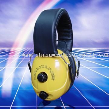 Professional AM/FM Headphone Radio with Folding Cabinet