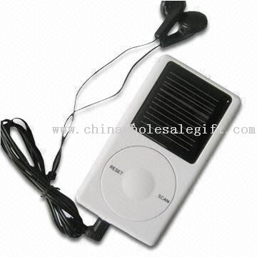 Solar Radio with Low Power Consumption, Suitable for Electronic or Promotion Gifts