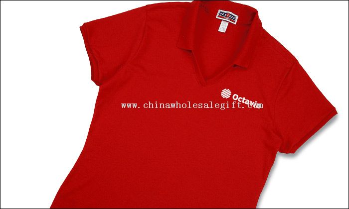 Jerzees Spotshield Johnny Collar Jersey Knit Shirt - Ladies