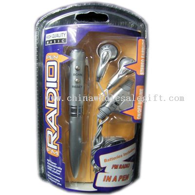 FM Radio Pen with ear phone