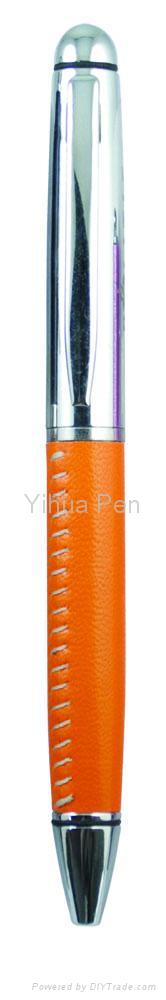 Leather pen