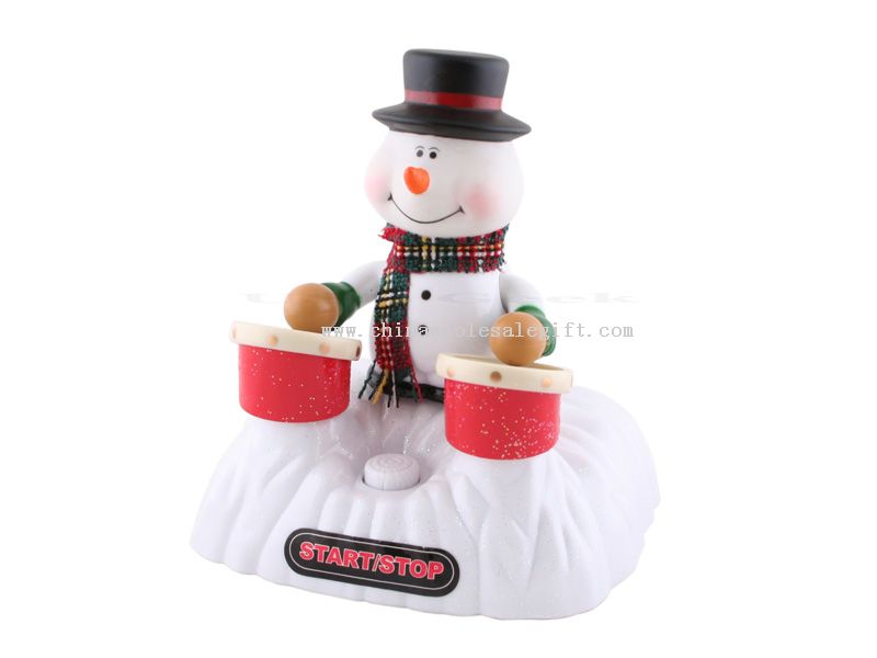 USB Drumming Snowman