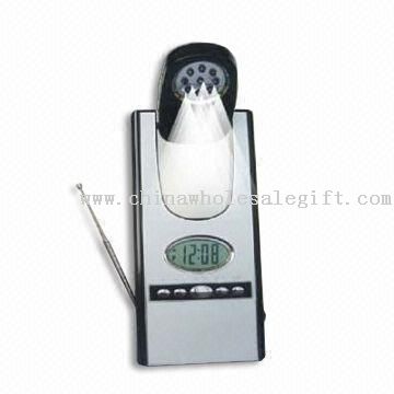 Promotional Calendars with Clock LED Light and Radio