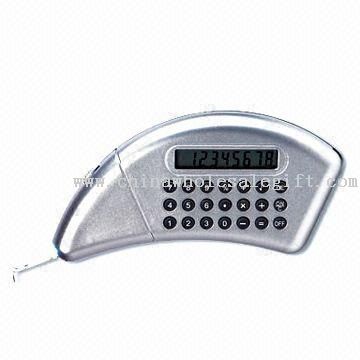 Calculator with Tape Measure