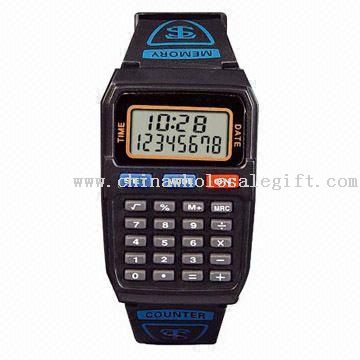 Eight Digits Calculator Watch