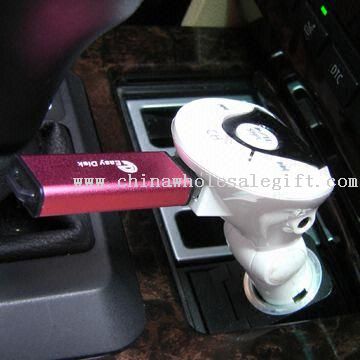 Car MP3 Player with 128MB to 4GB Capacity and 12V Power Supply