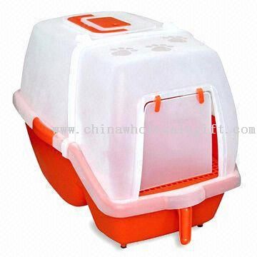 Non-slip Cat Toilet with Cover