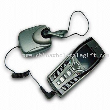 Portable Auto Retractable Handsfree Kit with 2.5mm Plugs