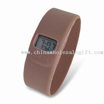Silicone Watch Band with Hundred Percent High Silicone Material