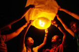 Flat Diamond Sky Lantern