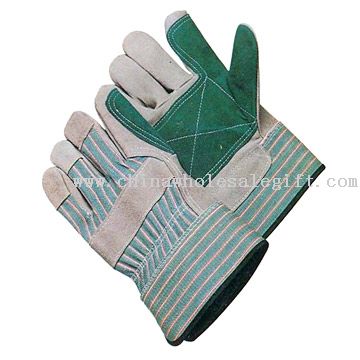 Cow split leather Working Gloves