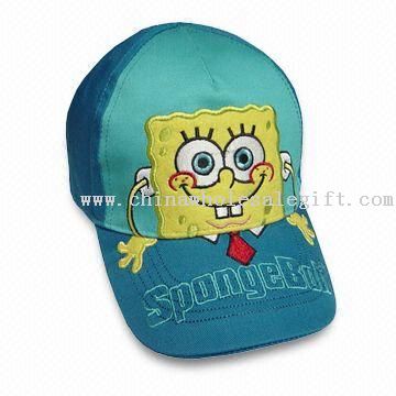 100% Cotton Spongebob Hat for Boys