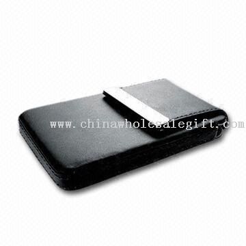 Business Card Holder, Customized Designs are Welcome, Made of Leather