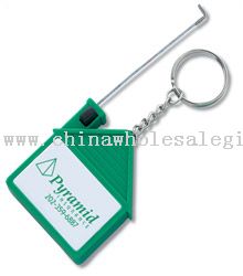 Our House Measuring Key Chain