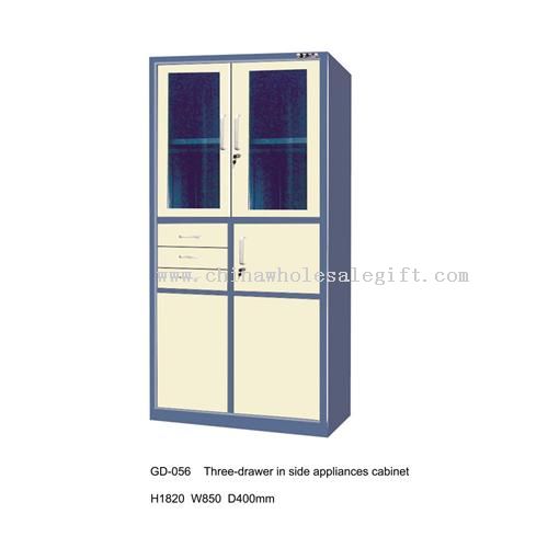 Steel file cabinet