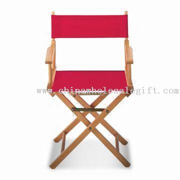 Wood Director Chair, Available with Screen or Heat-transfer Printing