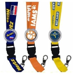 Lanyard with Watch